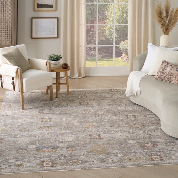 View Nourison Antique Fusion Vintage Floral Rug View Nourison Antique Fusion Vintage Floral Rug