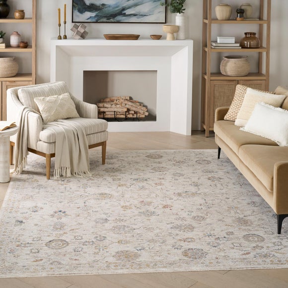 View Nourison Antique Fusion Vintage Floral Rug View Nourison Antique Fusion Vintage Floral Rug