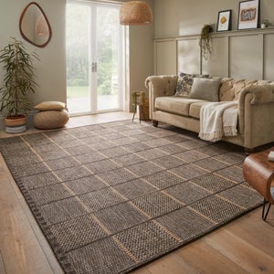 Concept Looms Sumac Indoor Outdoor Checkered Rug