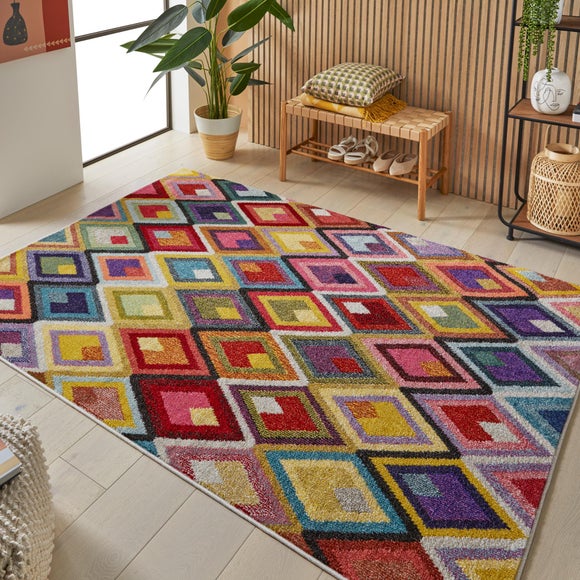 View Concept Looms Carnaval Modern Diamond Rug View Concept Looms Carnaval Modern Diamond Rug