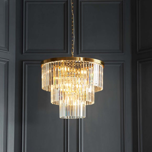 Vogue Corinne 7 Light Adjustable Chandelier