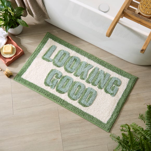 Looking Good Cotton Bath Mat