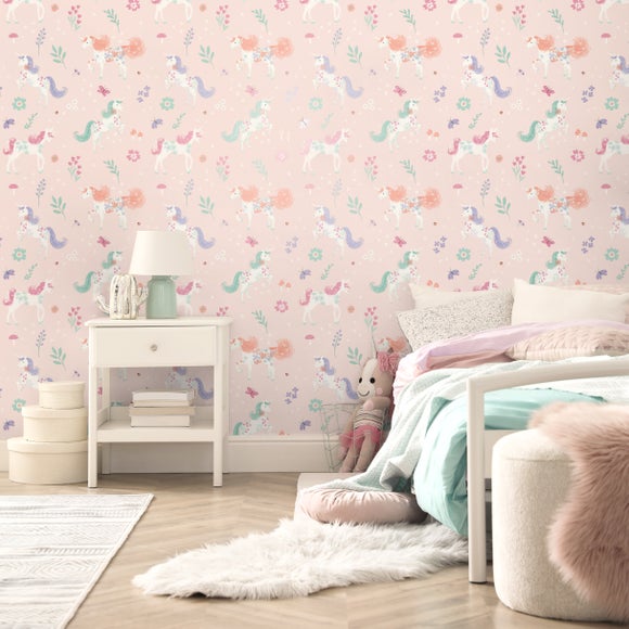 Rainbow Unicorns Wallpaper
