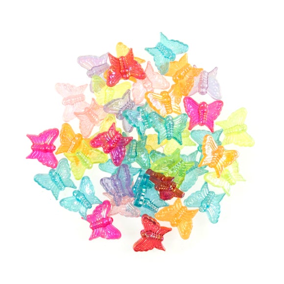 Trimits Pack of 15 Butterfly Beads