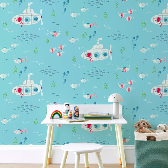 Octopus Submarine Wallpaper