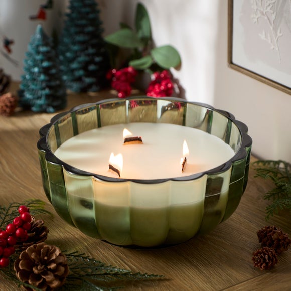 Winter Thyme Multi Woodwick Candle