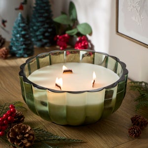 Winter Thyme Multi Woodwick Candle