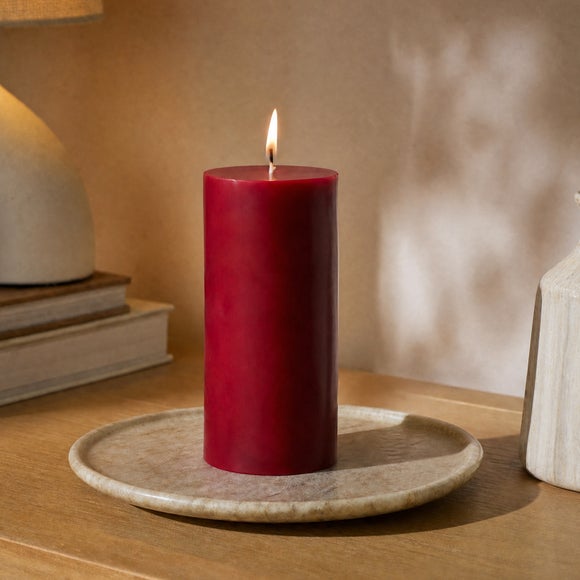Unscented Pillar Candle