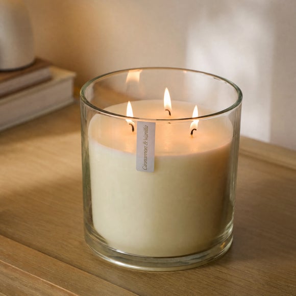 Christmas Joy Cinnamon & Vanilla XL Multi Wick Candle