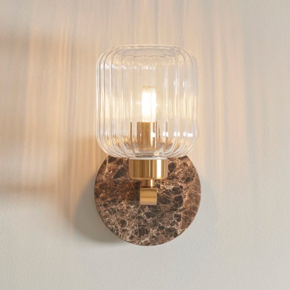 Vogue Tamara Ribbed Wall Light