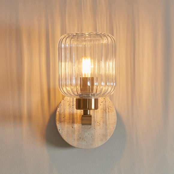 Vogue Tamara Ribbed Wall Light