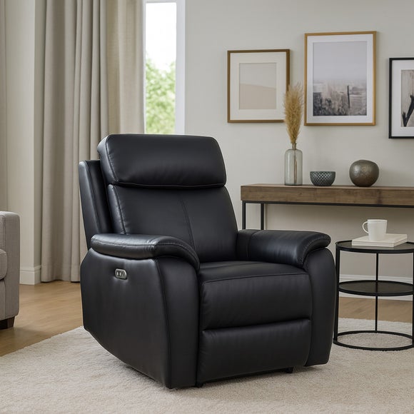 Aspire Kingsmere Leather Power Recliner Armchair