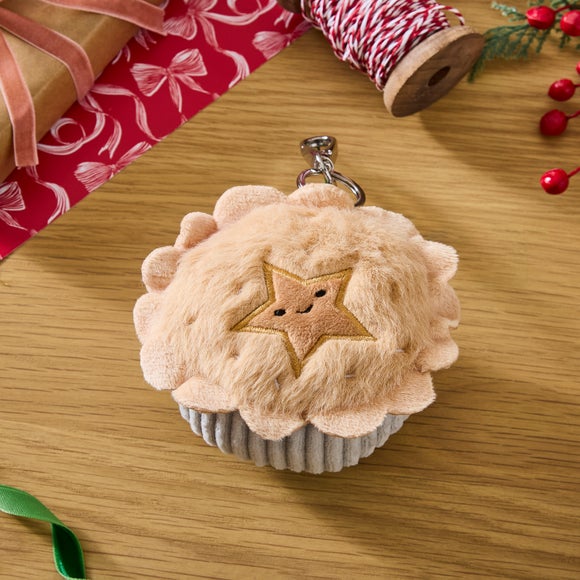 Mince Pie Keyring