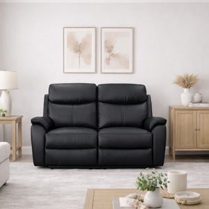 Aspire Kingsmere Leather Power Recliner 2 Seater Sofa