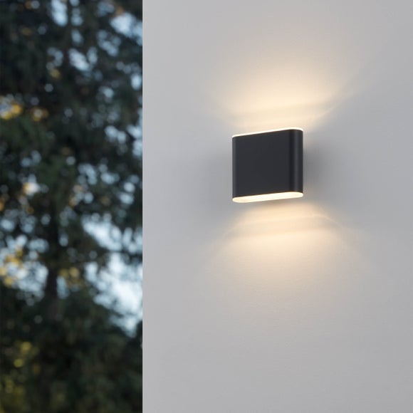 EGLO Grutti 2 Light Colour Changing LED Outdoor Wall Light