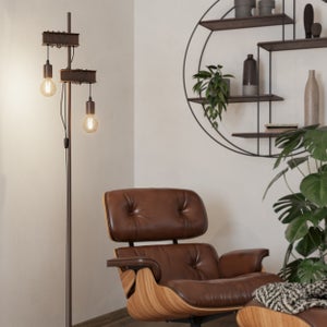 Eglo Townshend 2 Light Floor Lamp