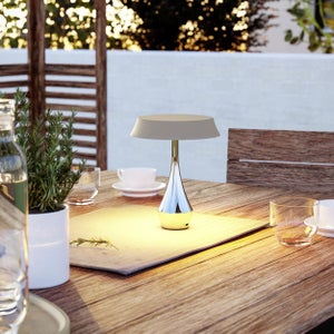 Eglo Turcio Rechargeable Touch Dimmable Led Outdoor Table Lamp