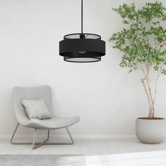 Click to view product details and reviews for Eglo Bazely Adjustable Pendant Light.