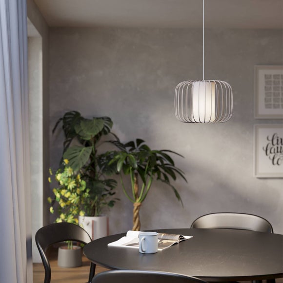 Click to view product details and reviews for Eglo Terrarosa Adjustable Pendant Light.