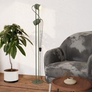 Eglo Tilston Retro 2 Light Floor Lamp