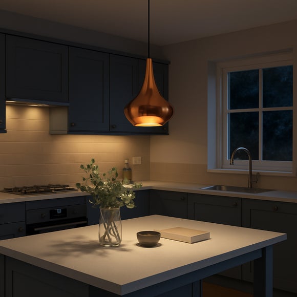 Click to view product details and reviews for Eglo Almoster Adjustable Pendant Light.