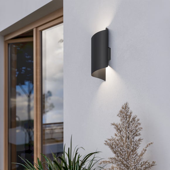 Click to view product details and reviews for Eglo Montarello 2 Light Colour Changing Led Outdoor Wall Light.