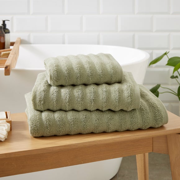 Ultra Soft Ribbed Towel