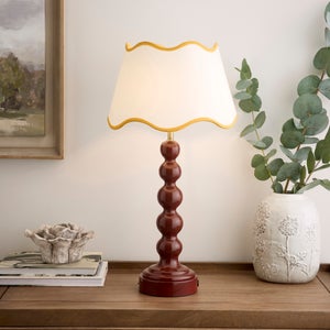 Scalloped Trim Easy Fit Lamp Shade