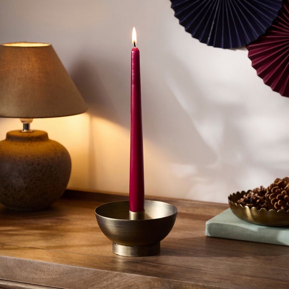 Gold Taper Candle Holder