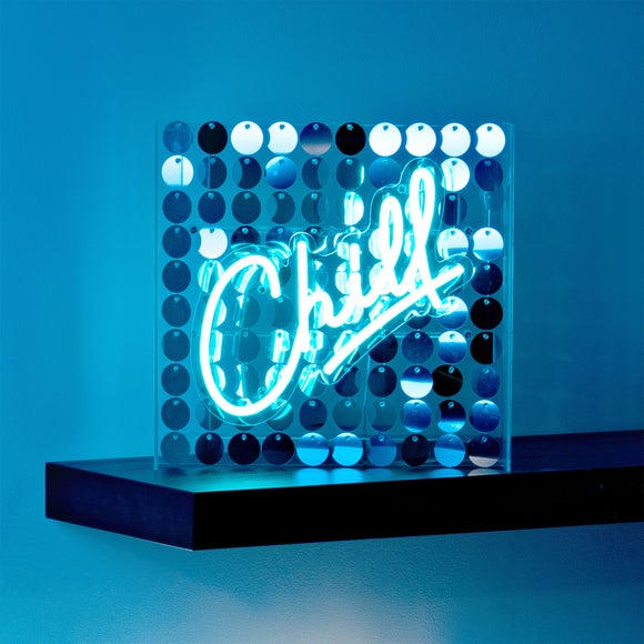 The Feel Good Club Signography Chill Neon Sign