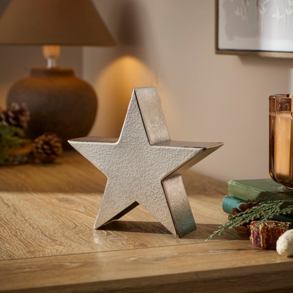 Silver Star Ornament