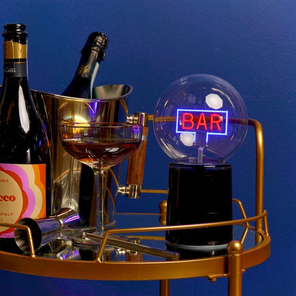 The Feel Good Club Signography Bar Neon Table Lamp