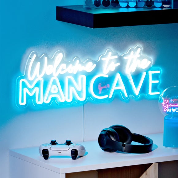 The Feel Good Club Signography Man Cave Neon Sign
