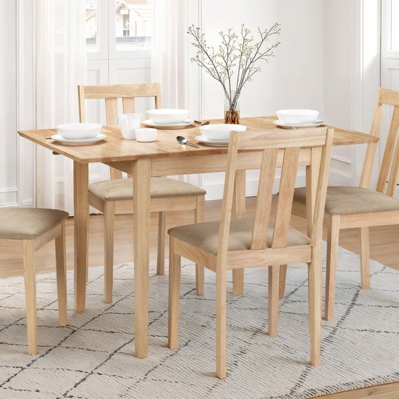 Return - Rufford 2-4 Seater Rectangular Extendable Dining Table