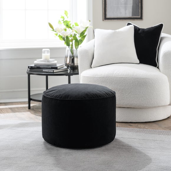 Return - Eliza Velvet Pouffe