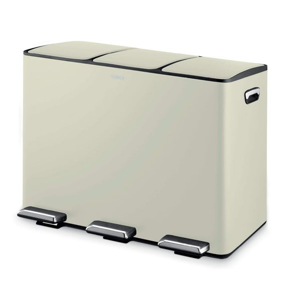 Return - Tower 45L Recycling Pedal Bin