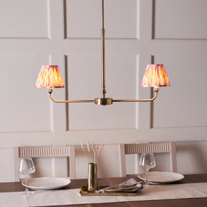 Vogue Leila 2 Light Adjustable Linear Ceiling Light