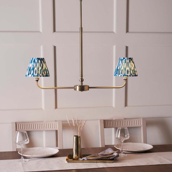 Vogue Leila 2 Light Adjustable Linear Ceiling Light