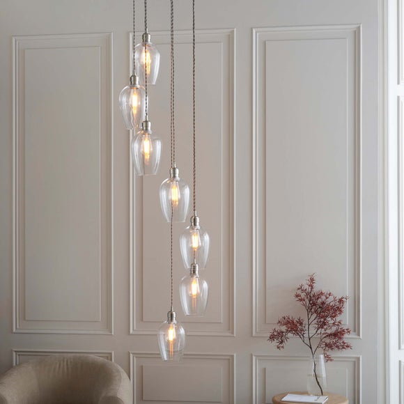 Vogue Sturt 7 Light Adjustable Cascade Pendant Light