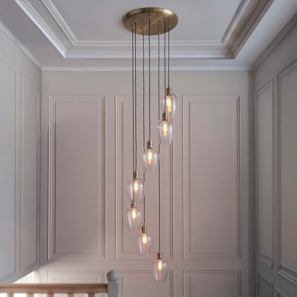 Vogue Sturt 7 Light Adjustable Cascade Pendant Light