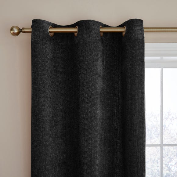 Ensley Chenille Blackout Thermal Eyelet Curtains