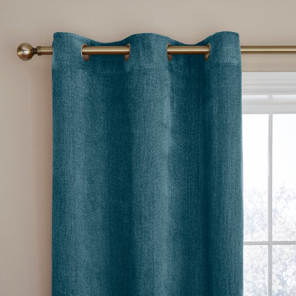 Ensley Chenille Blackout Thermal Eyelet Curtains