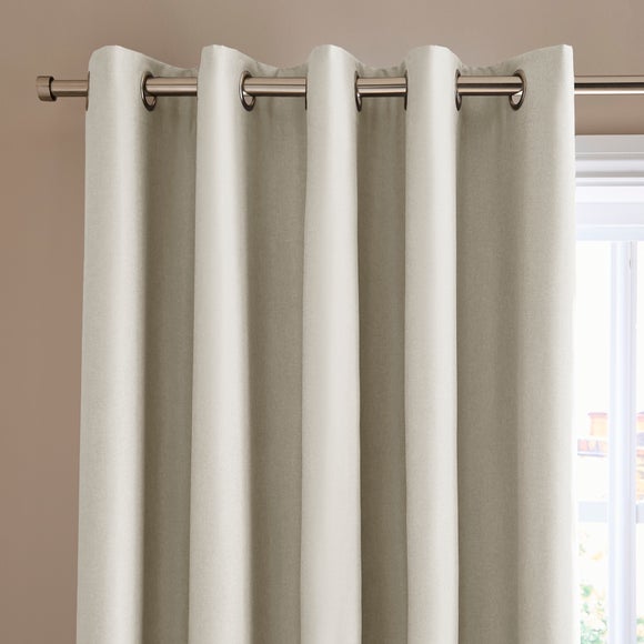 Berlin Blackout Thermal Eyelet Curtains