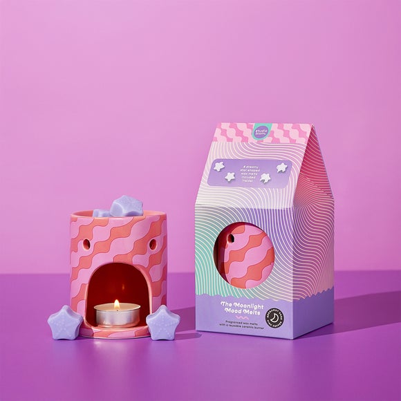 Studio Blom Dream Big Moonlight Mood Burner and Wax Melts