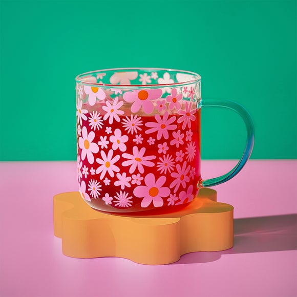 Studio Blom Flower Glass Mug