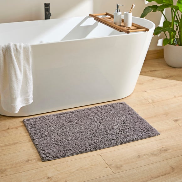 Ultra Soft Ribbed Bath Mat