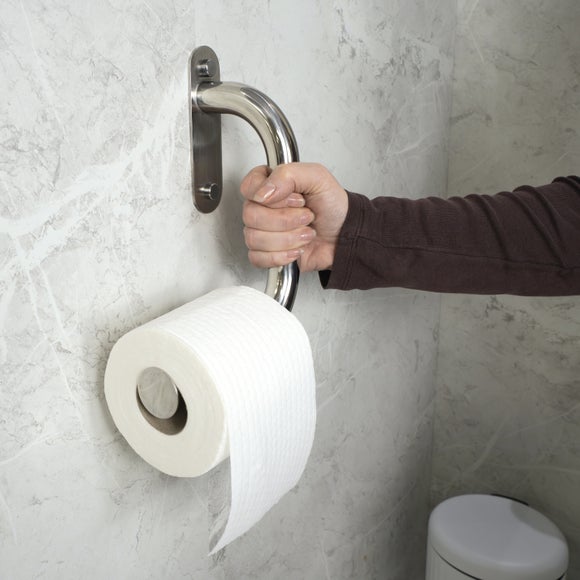 Invisible Creations Classic Right Handed Toilet Roll Holder