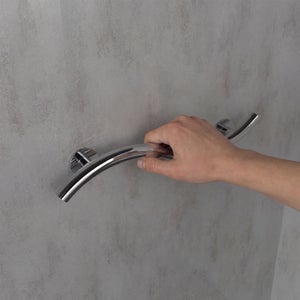 Invisible Creations Elegance Stainless Steel Wave Grab Rail