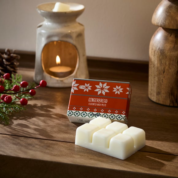 Set of 6 Gingerbread Wax Melts