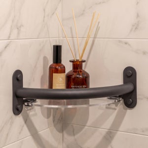 Invisible Creations Classic Corner Shelf Grab Rail